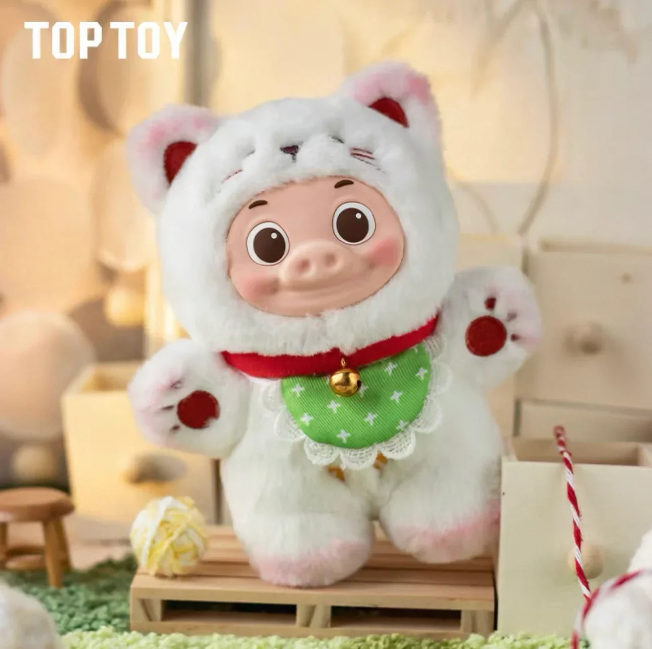 GG Bond Characters Piggy Meow Plush Doll Blind Box - Image 6