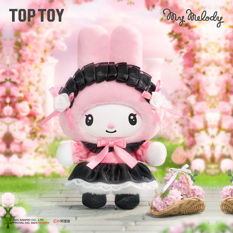 Sanrio Characters Angel Garden Series Plush Vinyl Keychain Gift Blind Box - Image 7