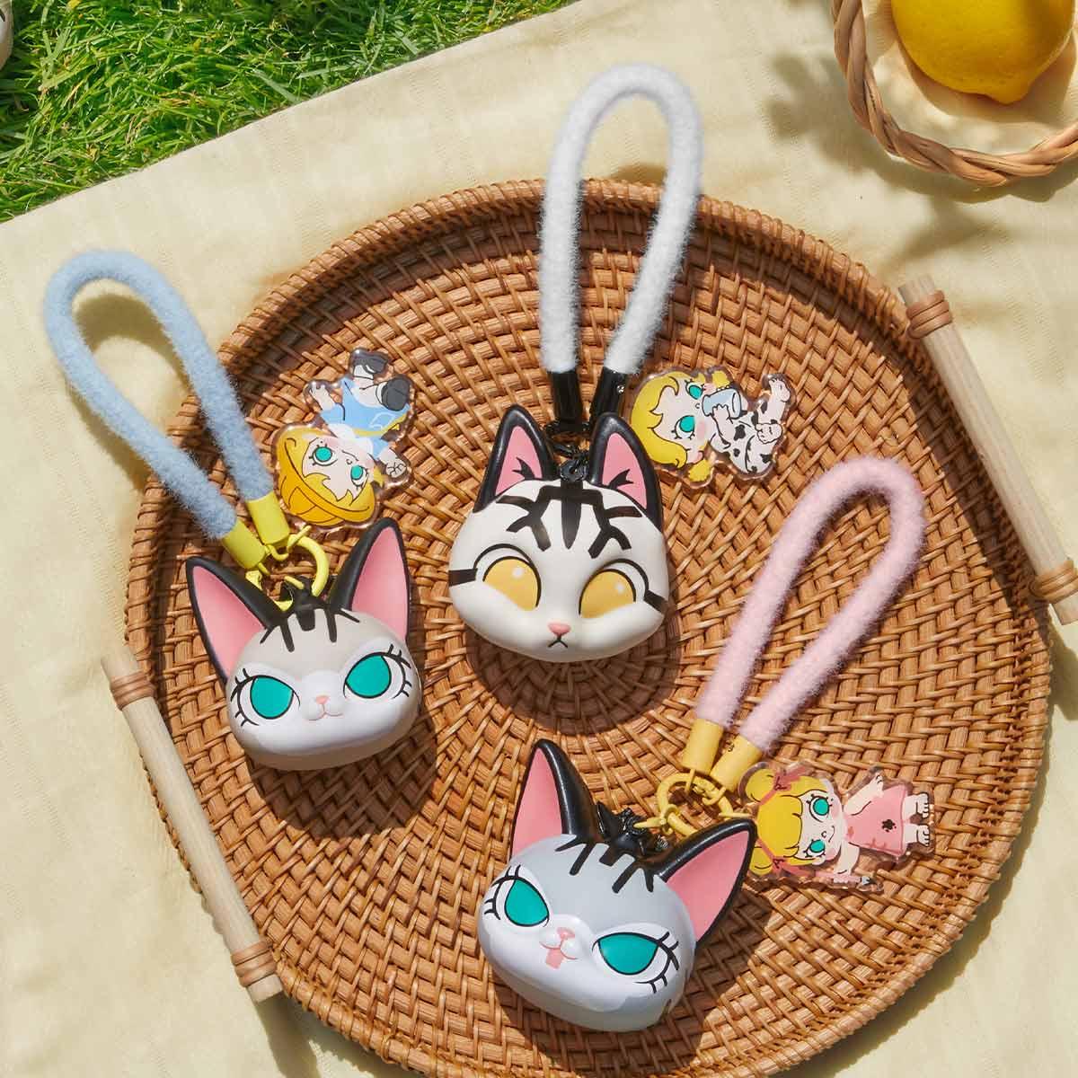 Baby Molly & Baby Tabby Series-Squishy Pendant Blind Box - Image 6