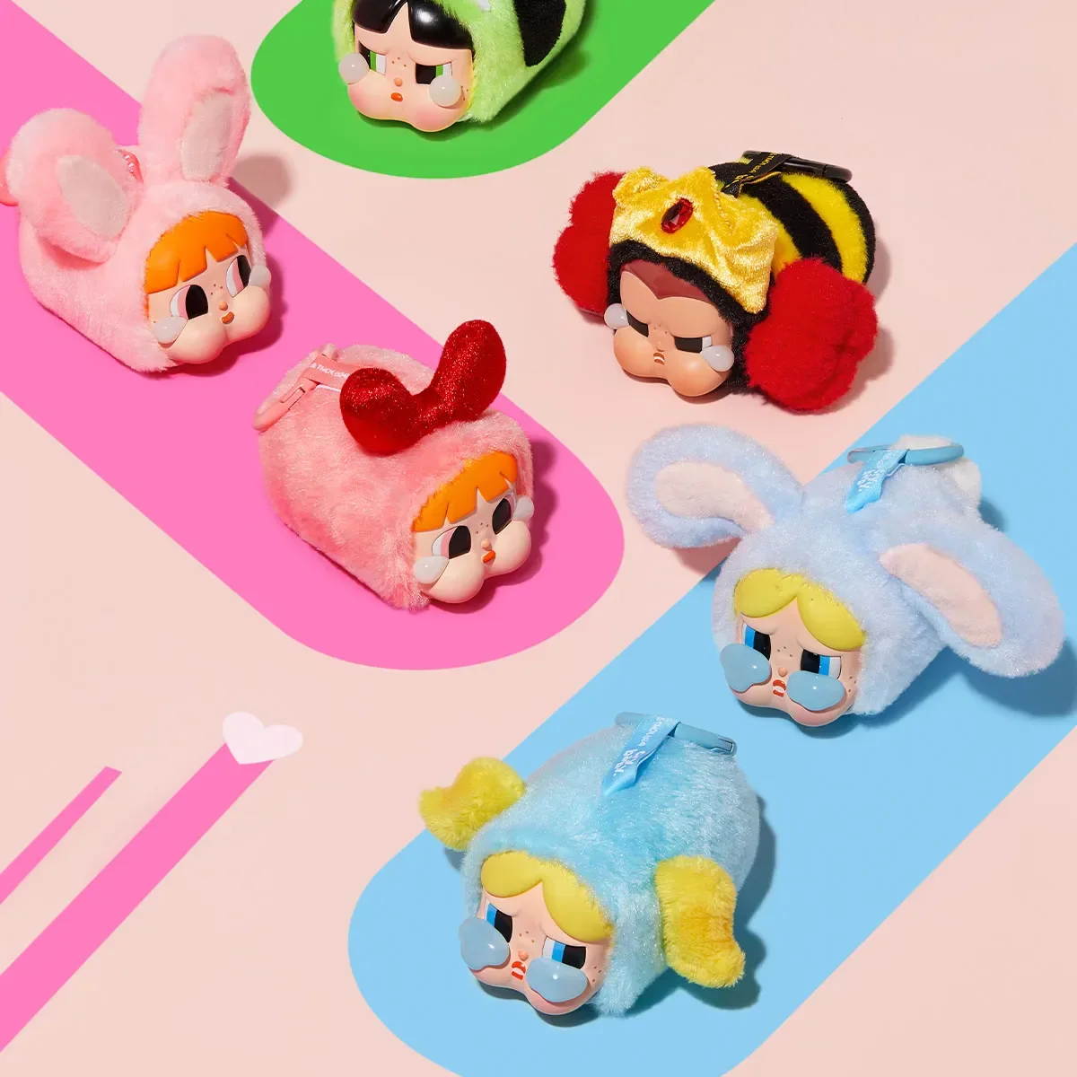 CRYBABY × Powerpuff Girls Series-Vinyl Face Plush Blind Box - Image 11