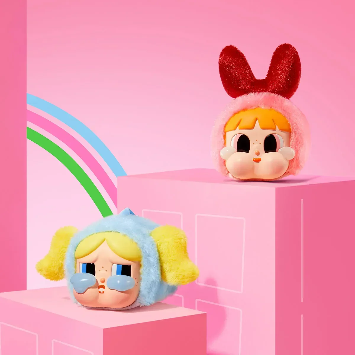 CRYBABY × Powerpuff Girls Series-Vinyl Face Plush Blind Box - Image 3