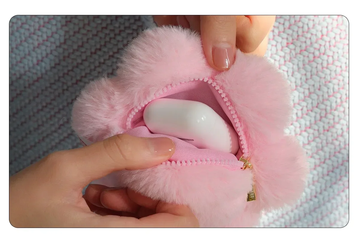 CRYBABY Sad Club Series-Silicone Plush Earphone Bag - Image 5
