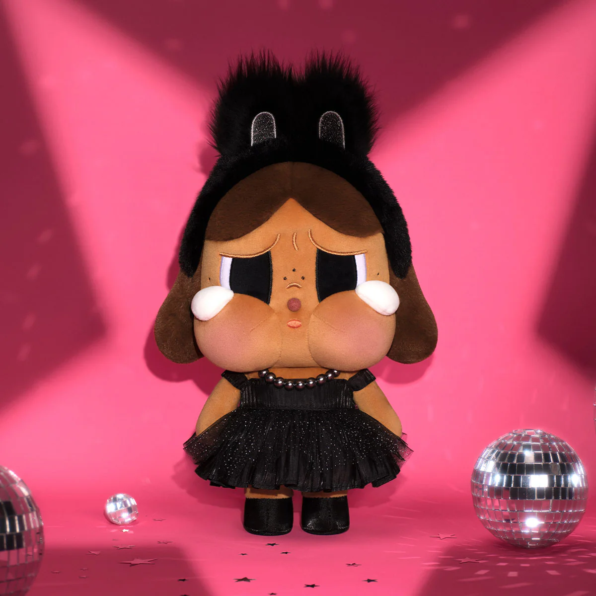 CRYBABY SHINY SHINY SERIES-Plush Doll - Black - Image 2