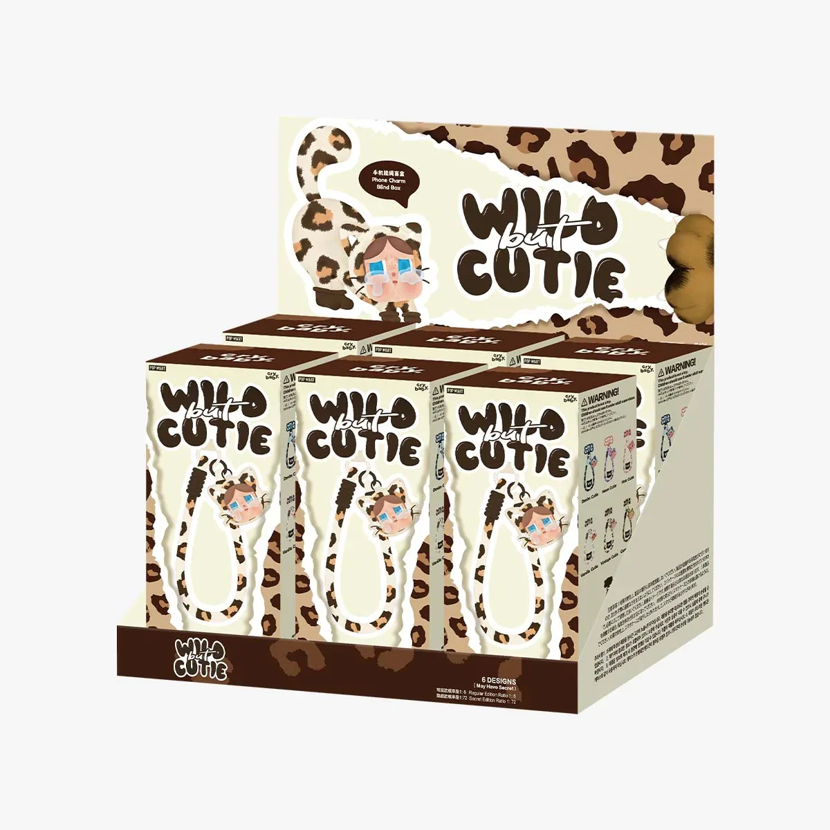 CRYBABY Wild but Cutie Series-Phone Charm Blind Box - Image 7