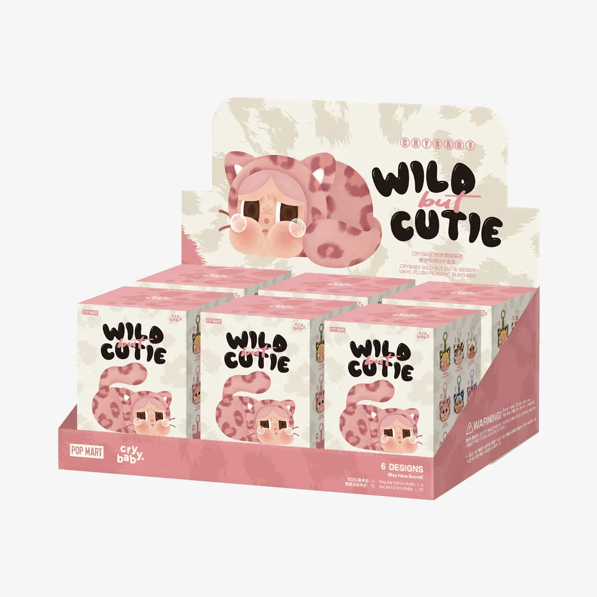 CRYBABY Wild but Cutie Series - Vinyl Plush Pendant Blind Box - Image 2