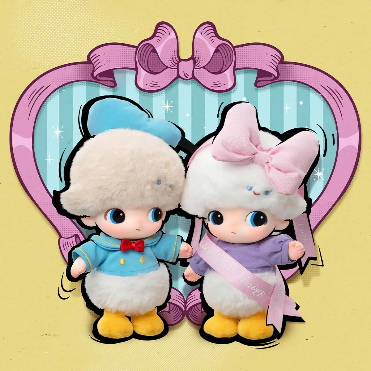 DIMOO WORLD × DISNEY Series-Vinyl Plush Keychain Blind Box - Image 7