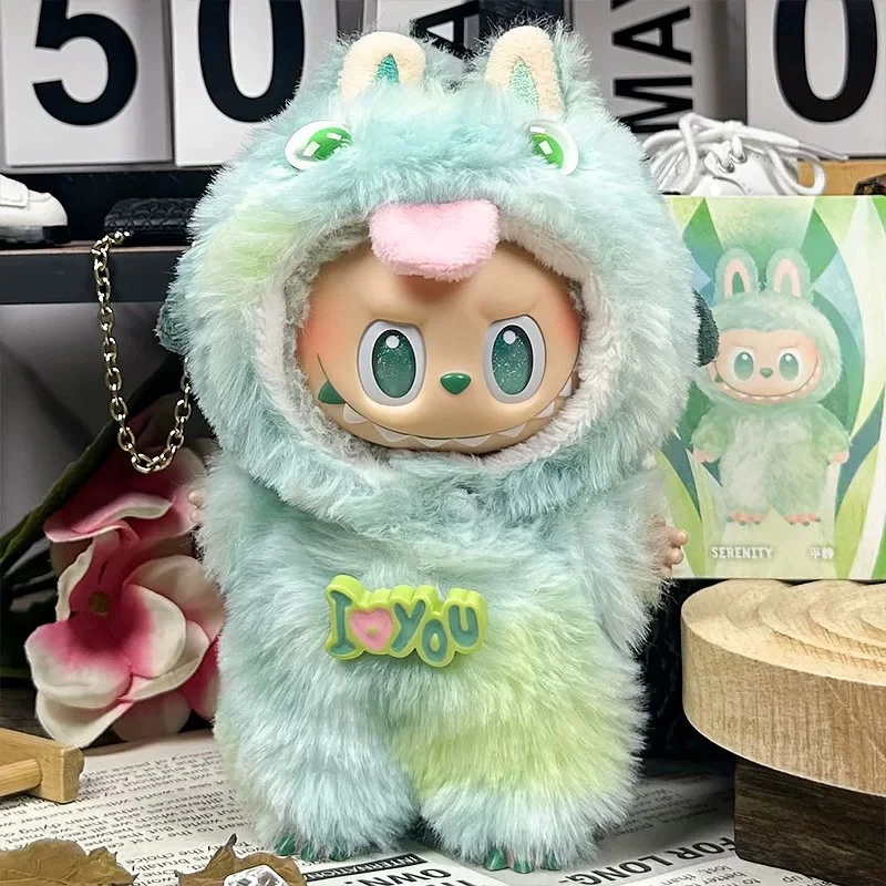 Doll Clothes/Outfit for Labubu Have a seat/Macaron/Big into energy - Image 2