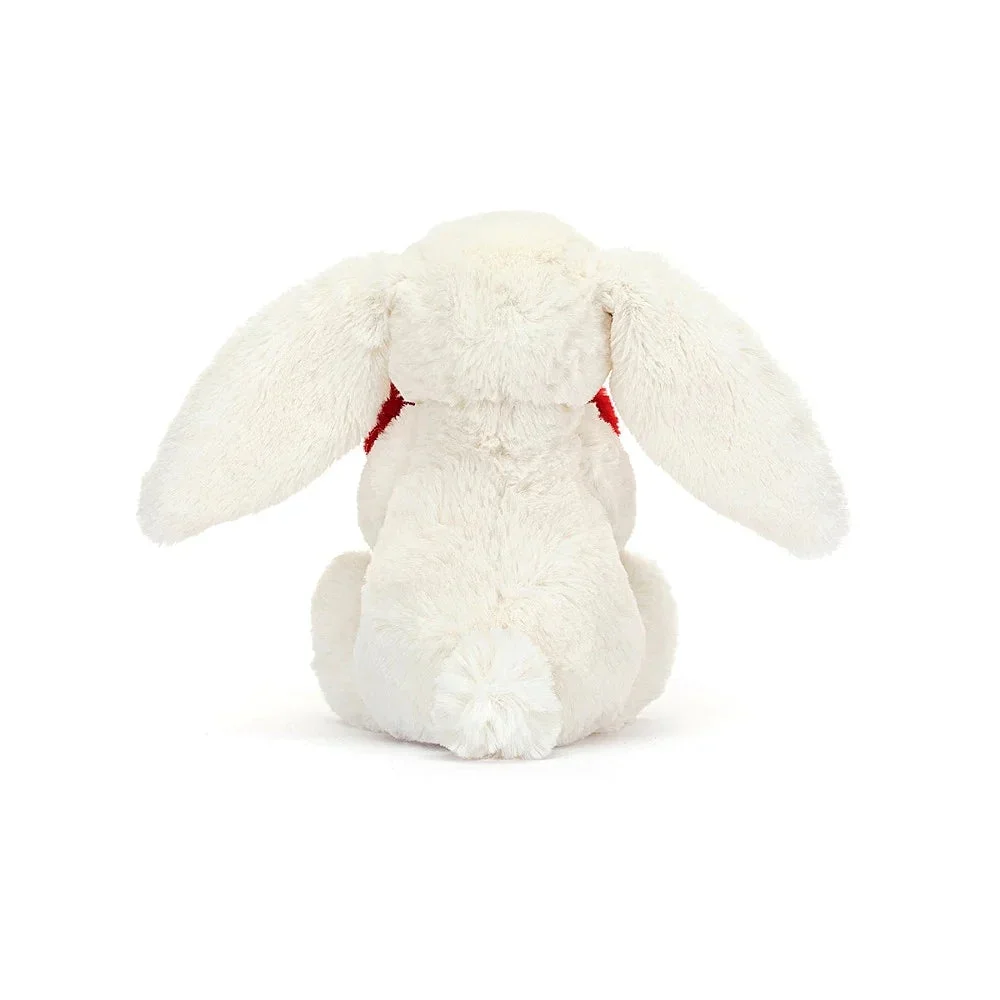 Jellycat Bashful Red Love Heart Bunny - Image 3