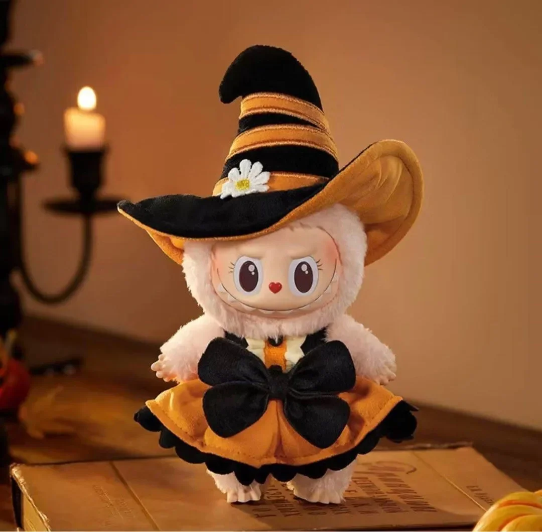 Labubu Magic of Pumpkin Mokoko Vinyl Plush Pendant - Image 2