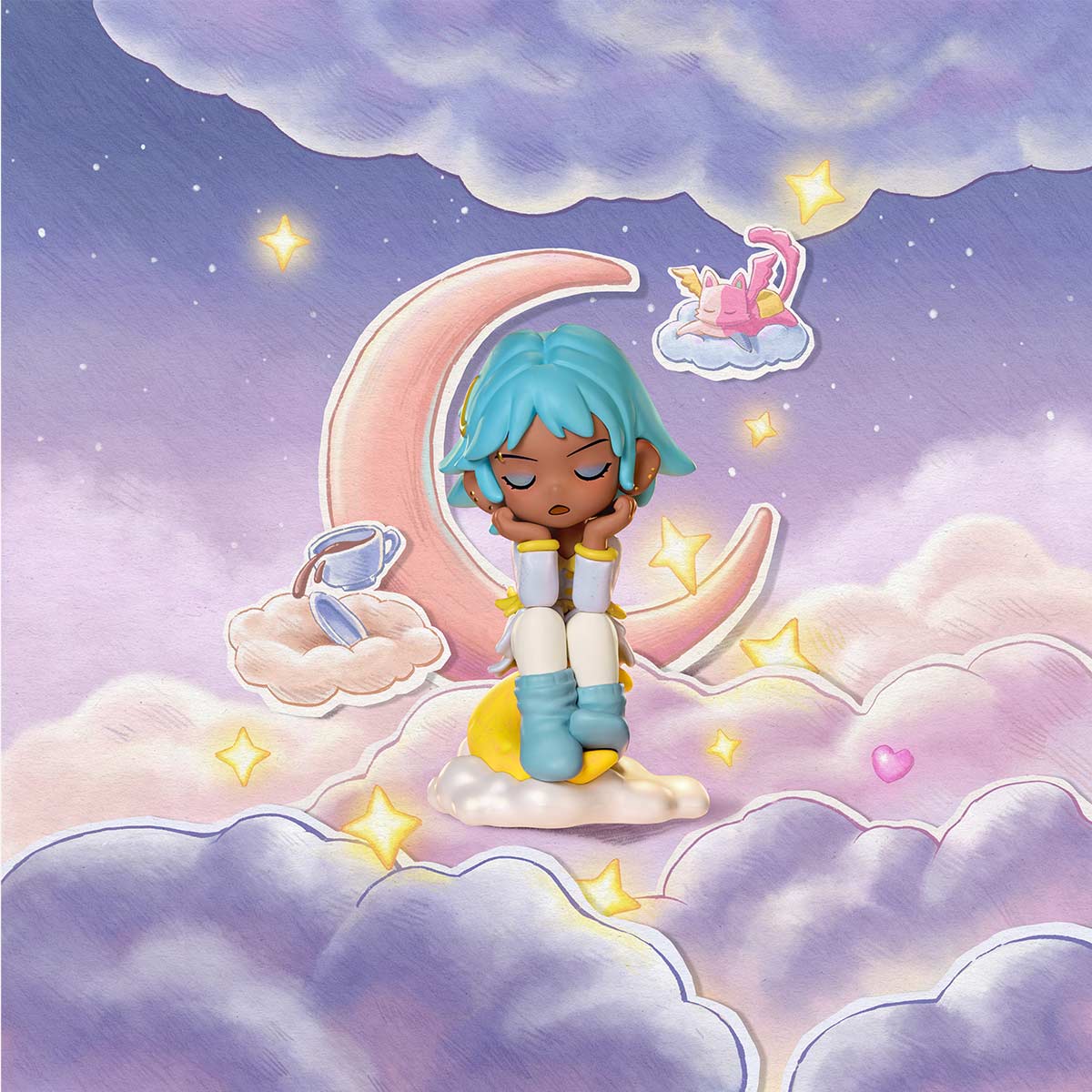 Lil Peach Riot Sleepover Series Collectible Blind Box Figures - Image 4