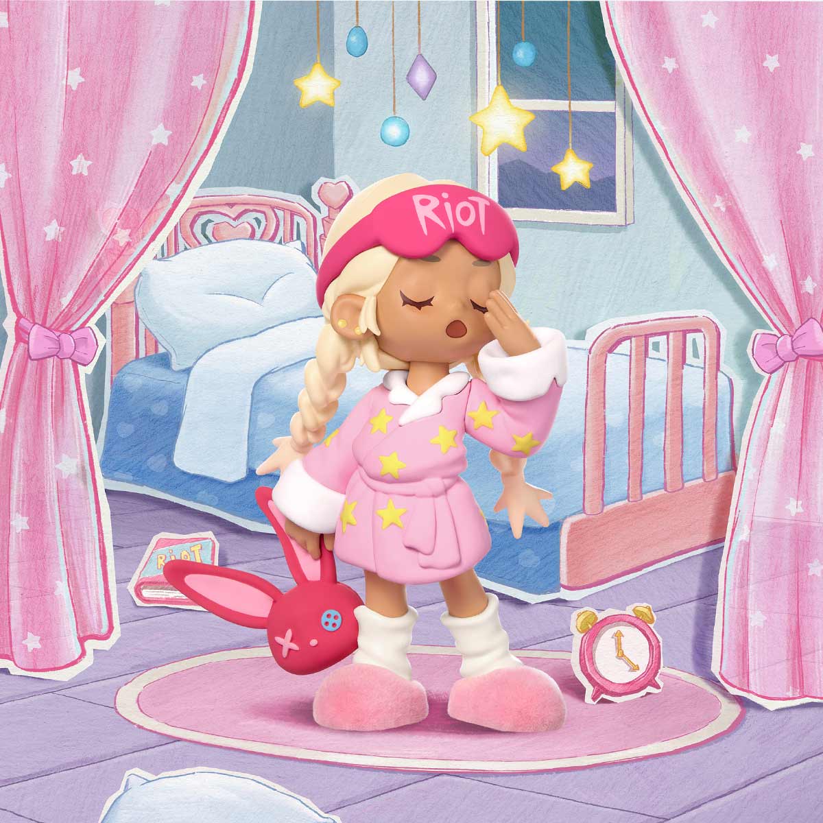 Lil Peach Riot Sleepover Series Collectible Blind Box Figures - Image 7