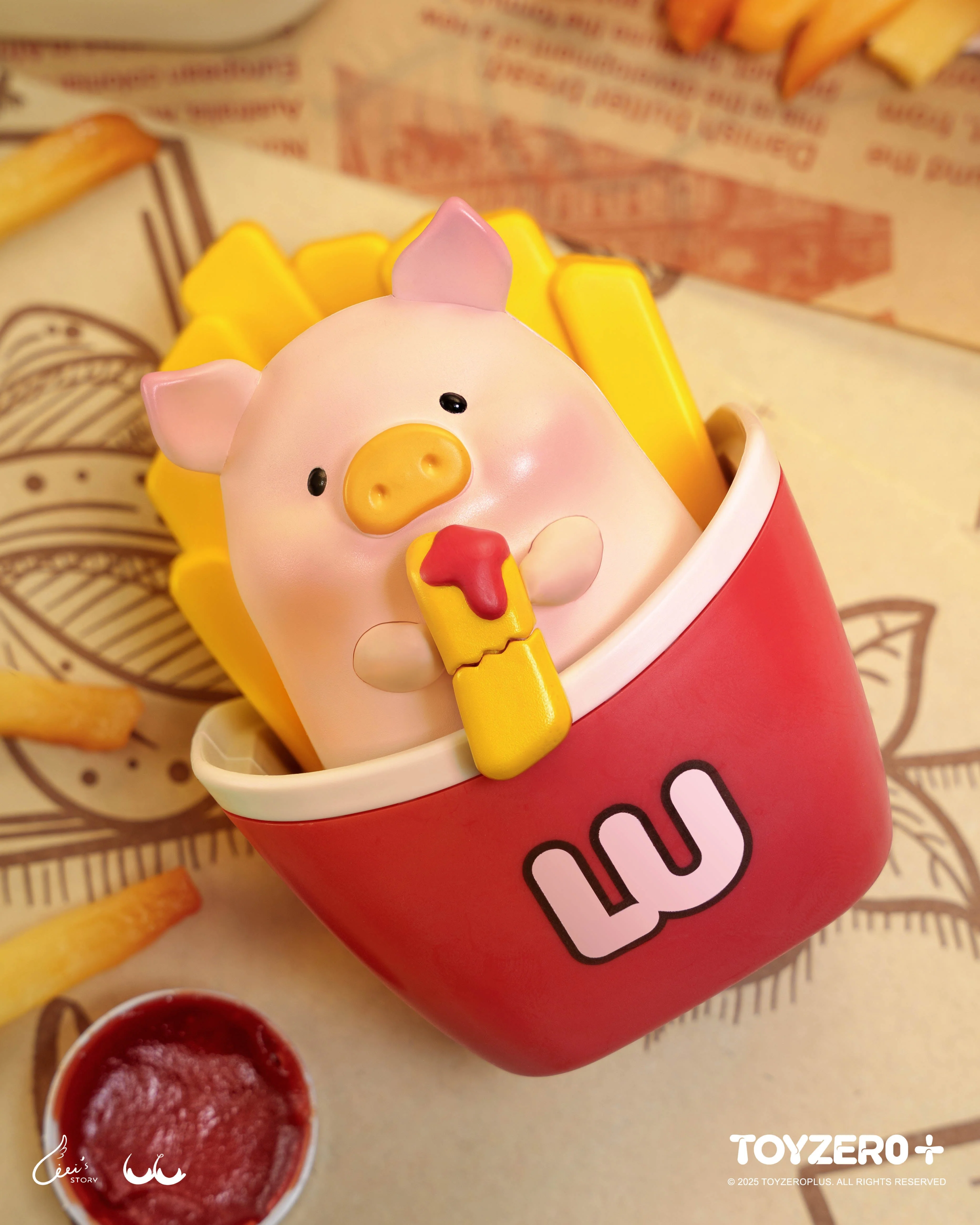 LuLu the Piggy -Burger Express Movable Series Blind Box - Image 4