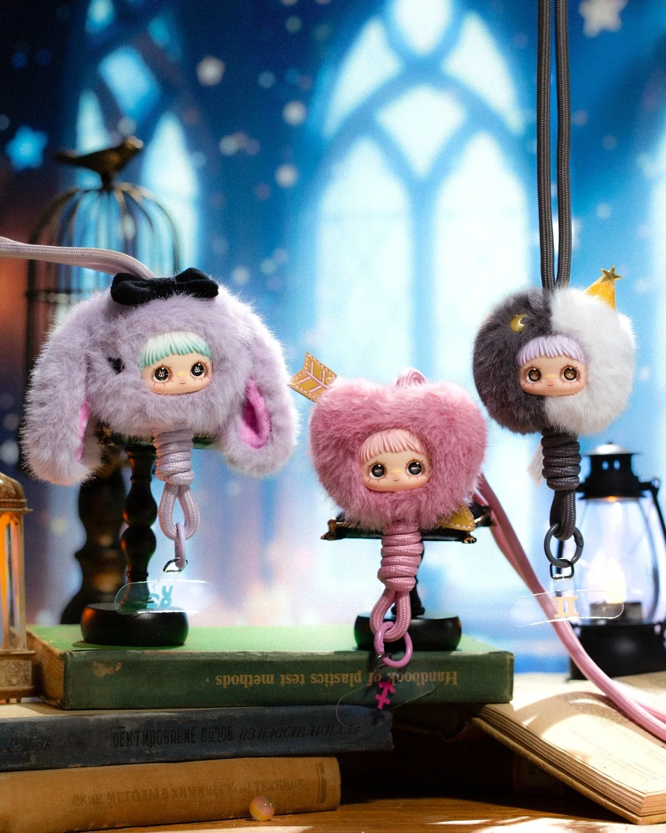 MAYMEI Horoscope Stories Series Plush Pendant Phone Strap Blind Box - Image 8