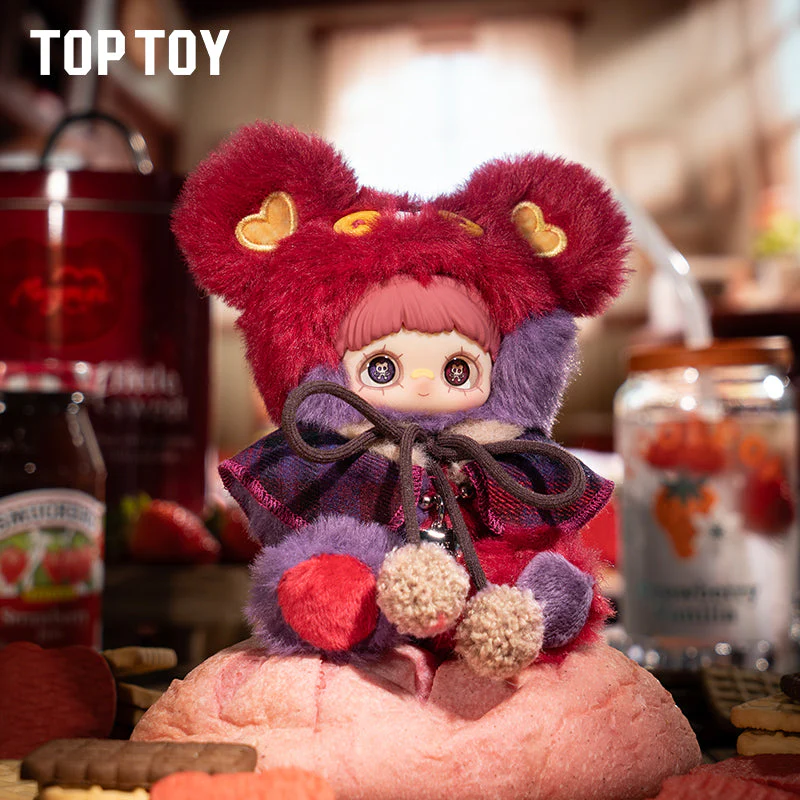 Maymei Tiny Bear Cookie Series Plush Keychain Blind Box - Image 3