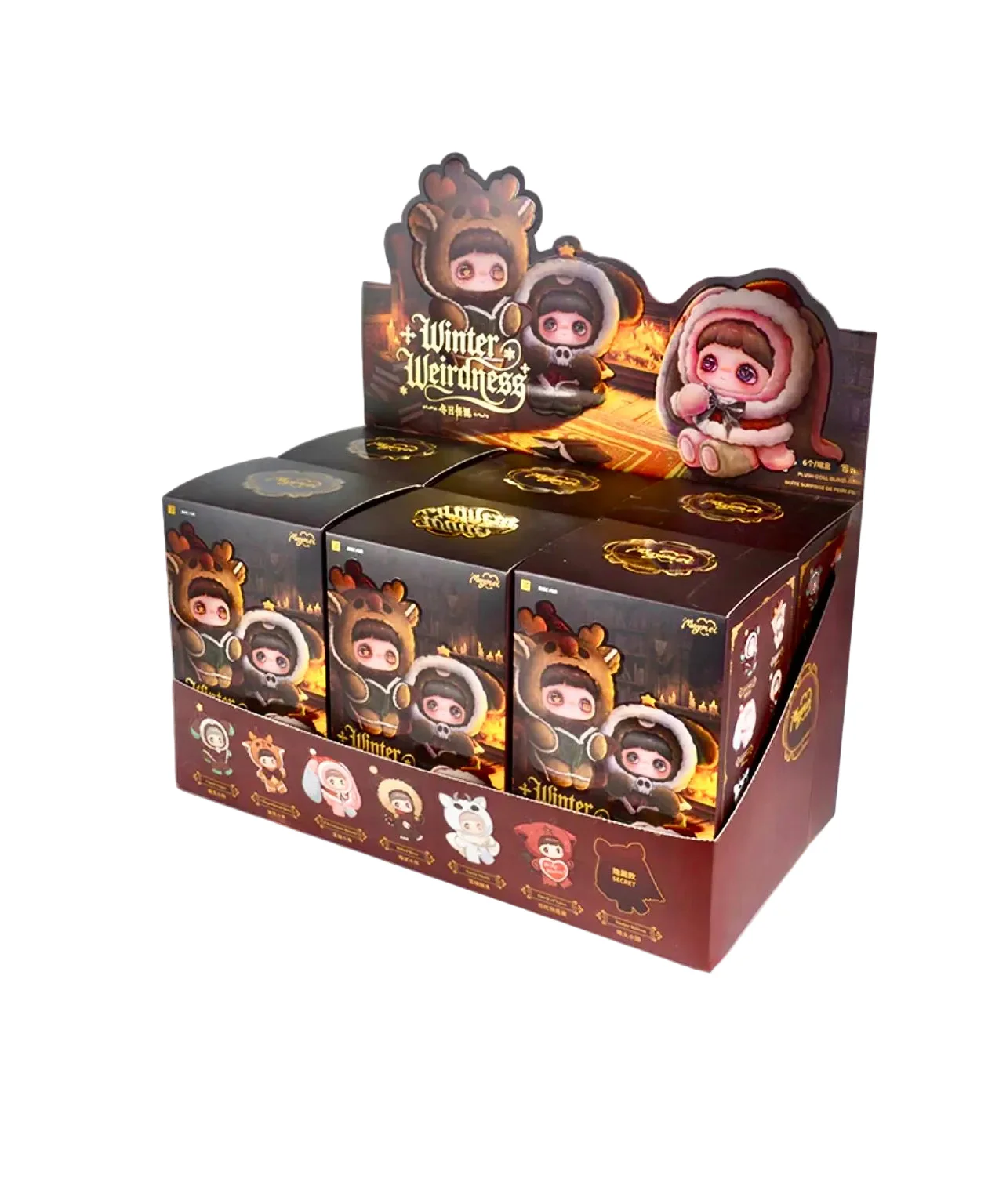MayMei Winter Weirdness Series Keychain Plush Blind Box - Image 18