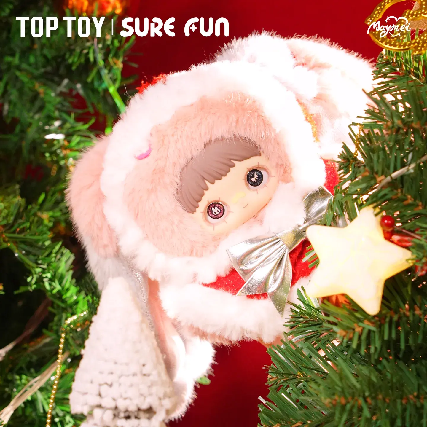 MayMei Winter Weirdness Series Keychain Plush Blind Box - Image 4