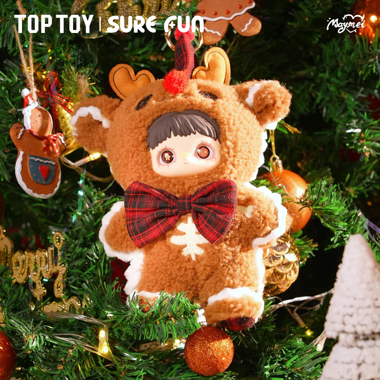 MayMei Winter Weirdness Series Keychain Plush Blind Box - Image 6