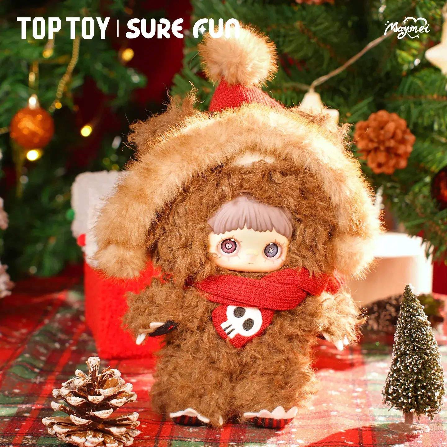 MayMei Winter Weirdness Series Keychain Plush Blind Box - Image 7