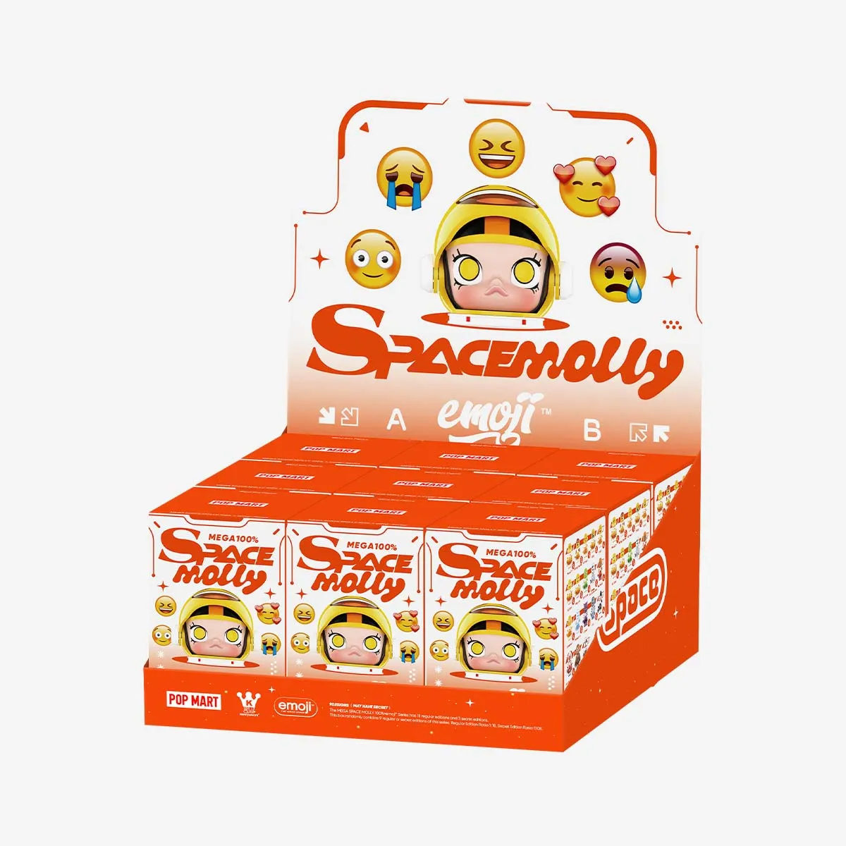 MEGA SPACE MOLLY 100% × emoji™ Series - Image 3