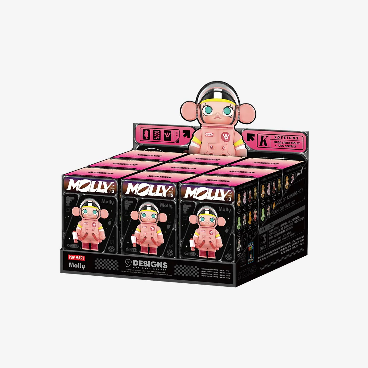 MEGA SPACE MOLLY 100% Series 3 Blind Box - Image 9