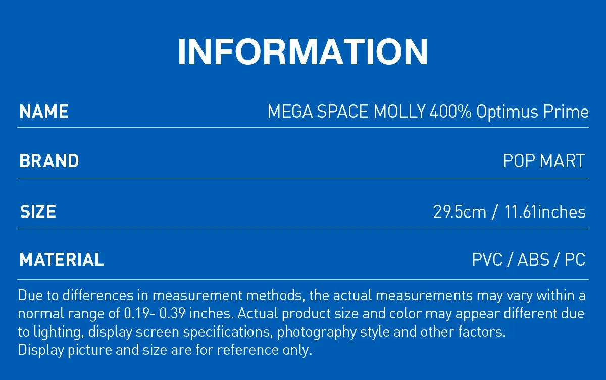 MEGA SPACE MOLLY 400% Optimus Prime - Image 5