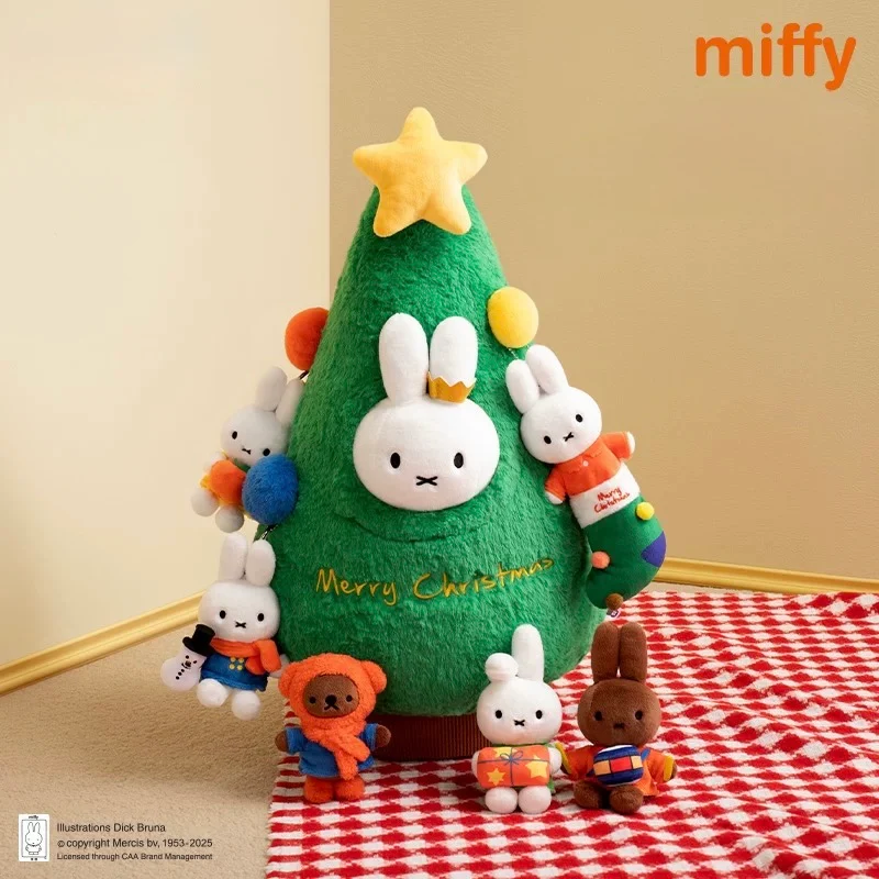 Miffy Christmas Tree Pillow - Image 4