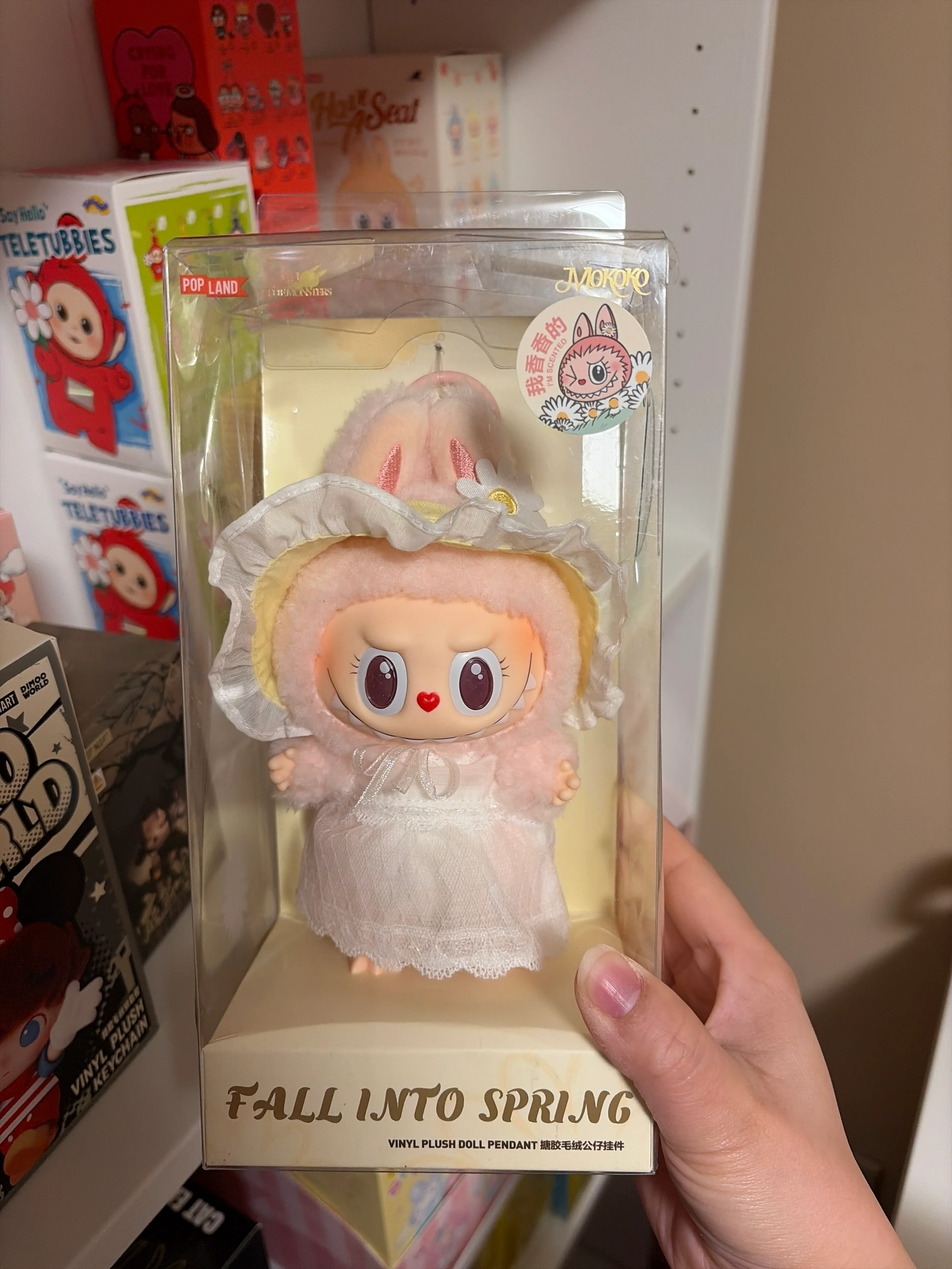Mokoko Fall Into Spring Vinyl Plush Pendant(Damaged Box/Plush is ok) - Image 2