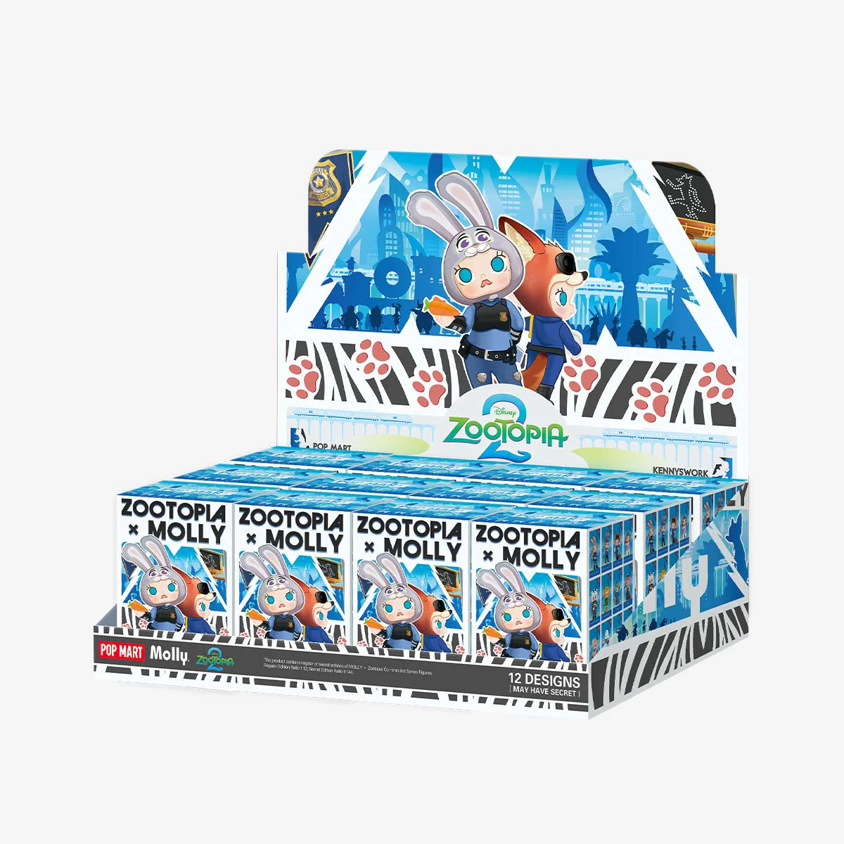 MOLLY x Zootopia Co-branded Series Collectible Blind Box Figure - Image 3