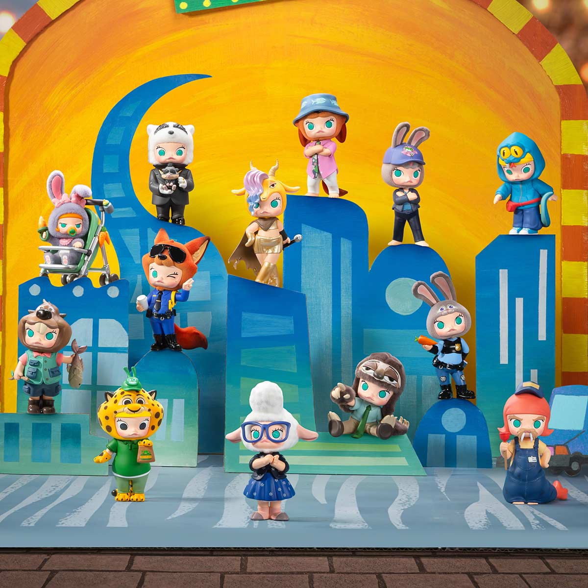 MOLLY x Zootopia Co-branded Series Collectible Blind Box Figure - Image 4