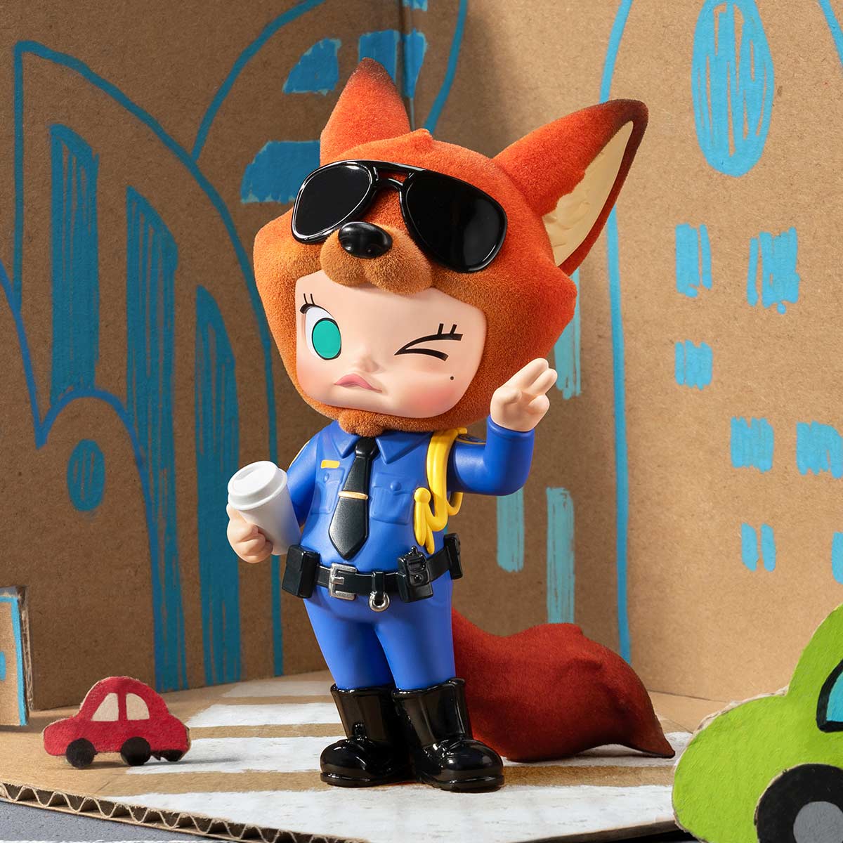 MOLLY x Zootopia Co-branded Series Collectible Blind Box Figure - Image 8