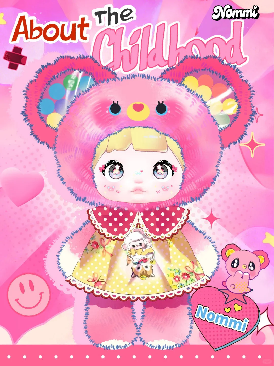 NOMMI About The Childhood Series Plush Pendant Blind Box - Image 14