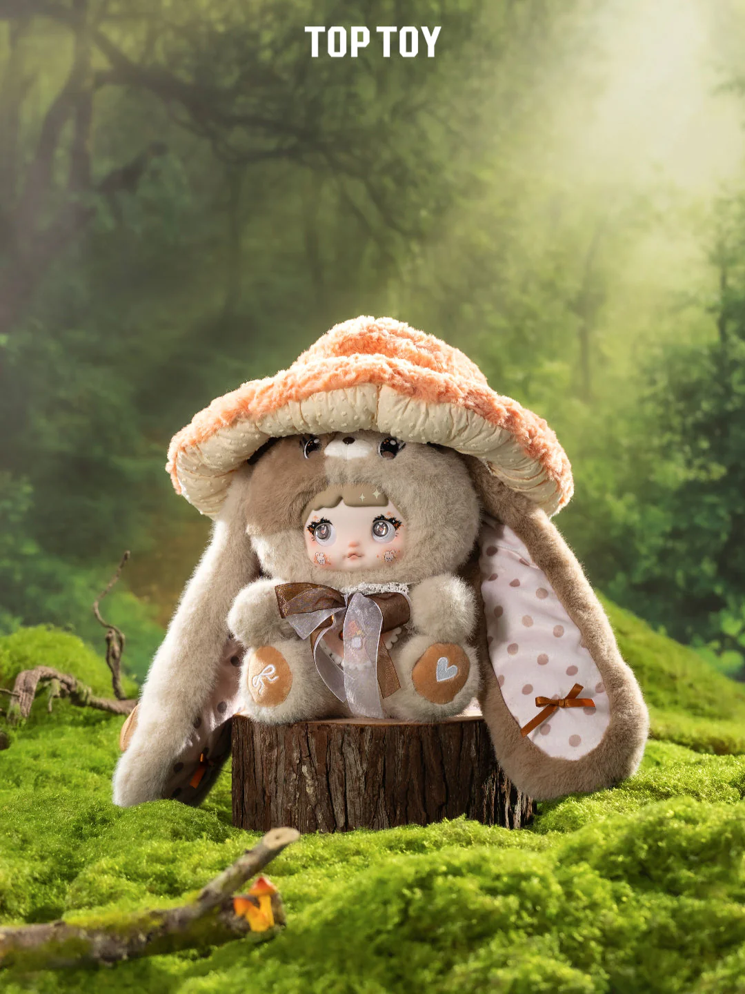 Nommi Mushroom Hat Series Plush Blind Box 400% - Image 3