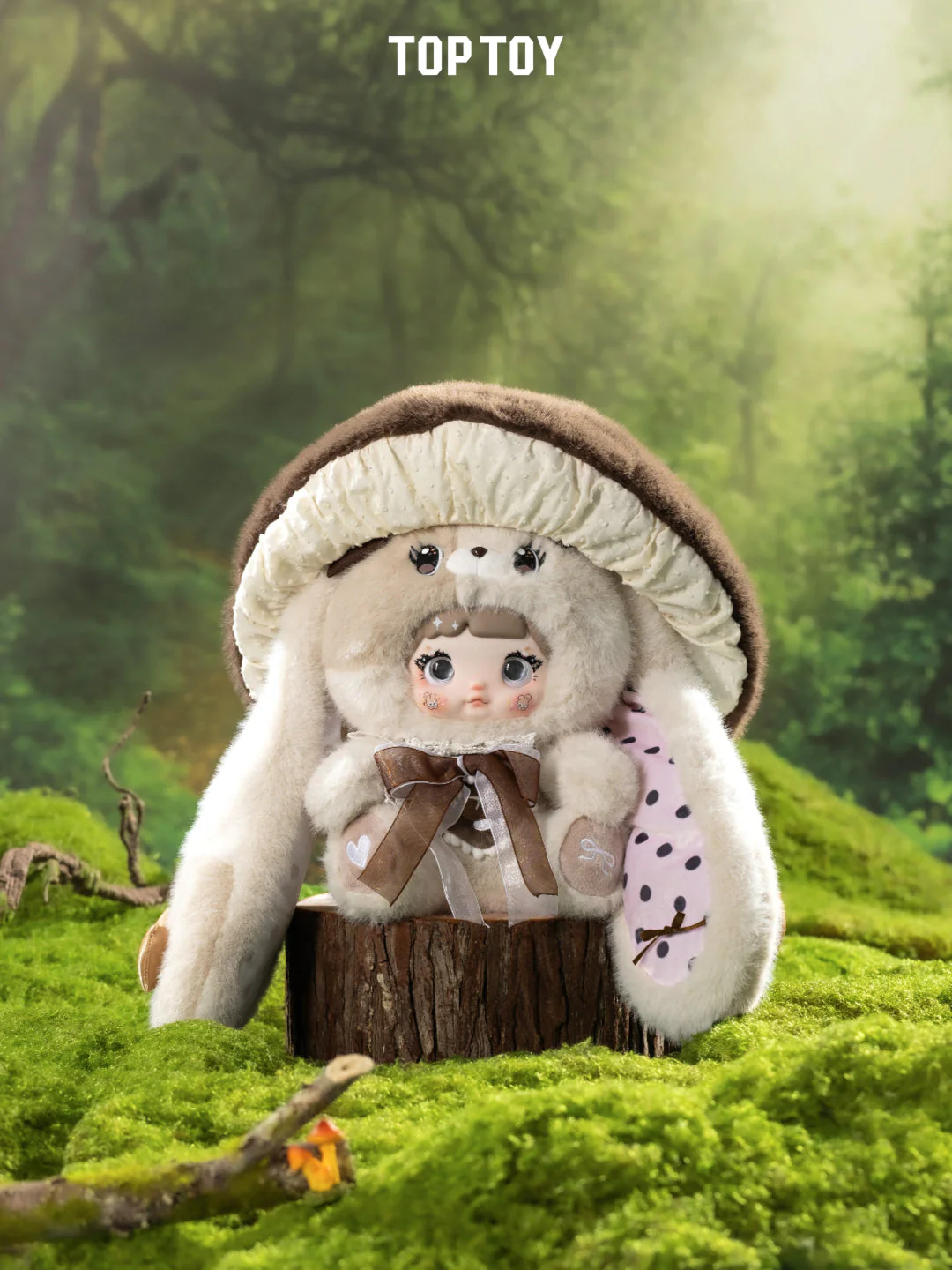 Nommi Mushroom Hat Series Plush Blind Box 400% - Image 7