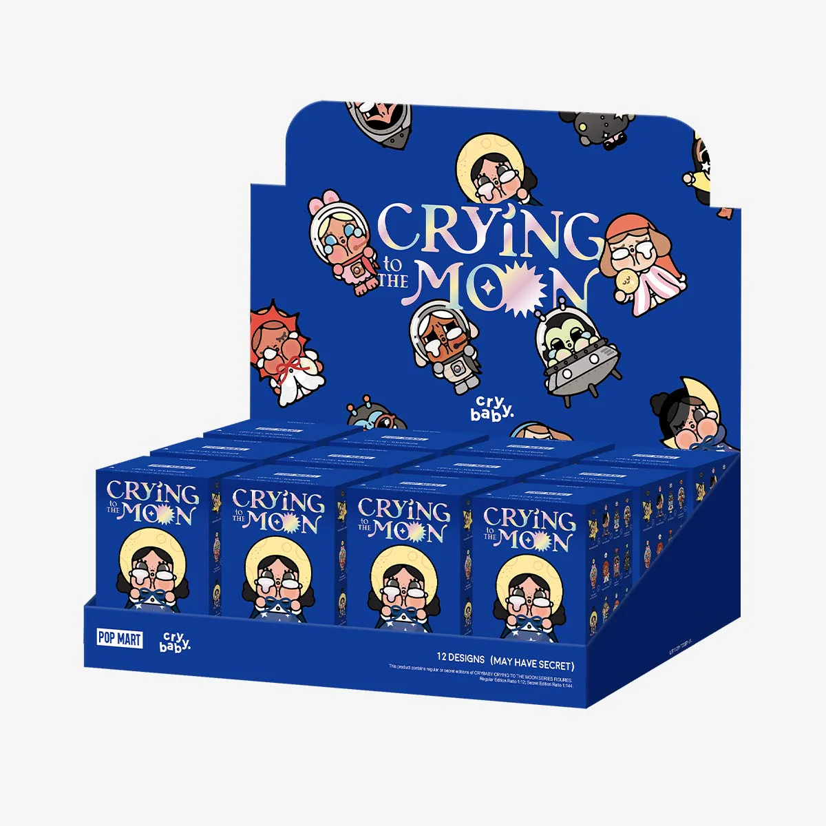 POP MART CRYBABY Crying to the Moon Series Collectible Blind Box Figures - Image 10