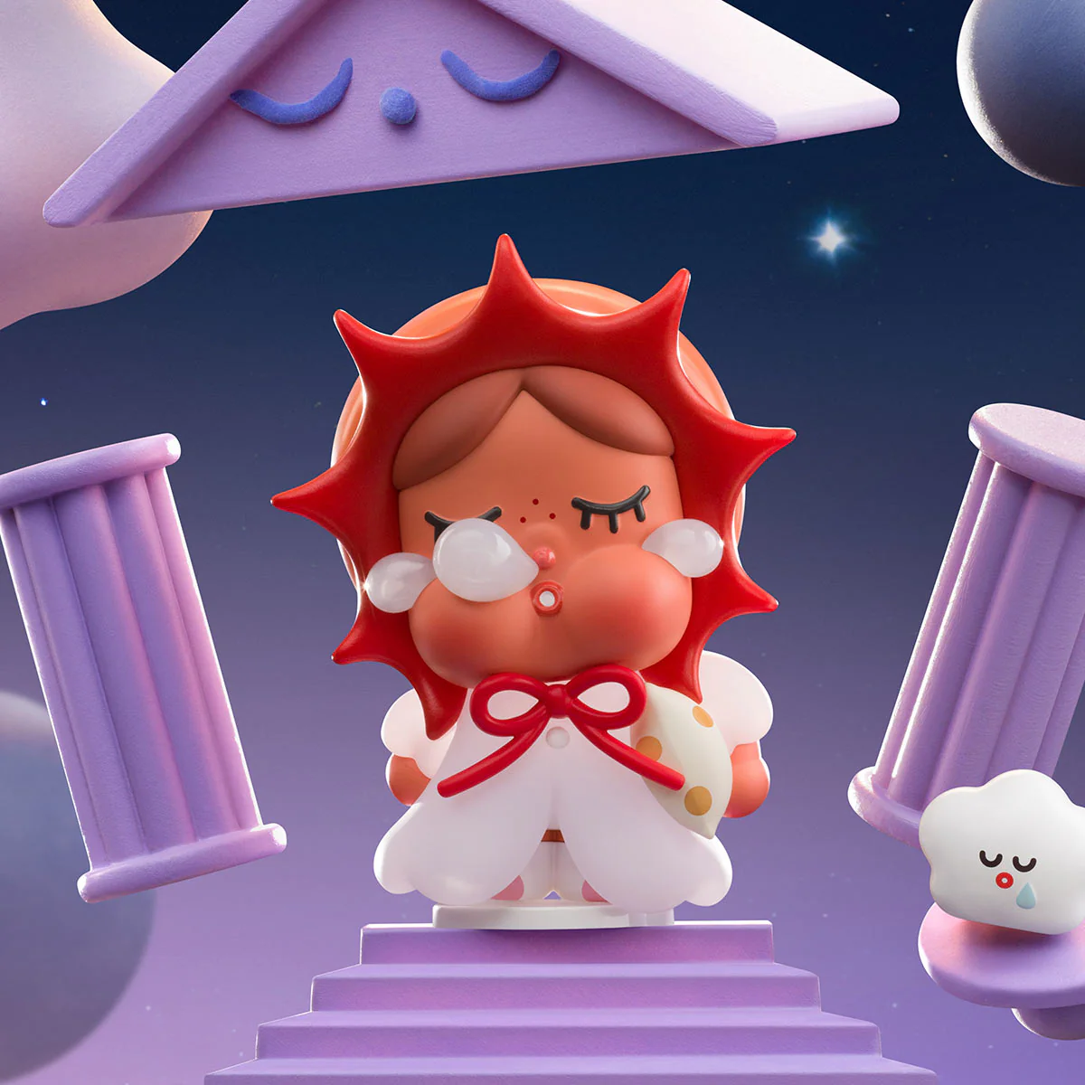 POP MART CRYBABY Crying to the Moon Series Collectible Blind Box Figures - Image 5