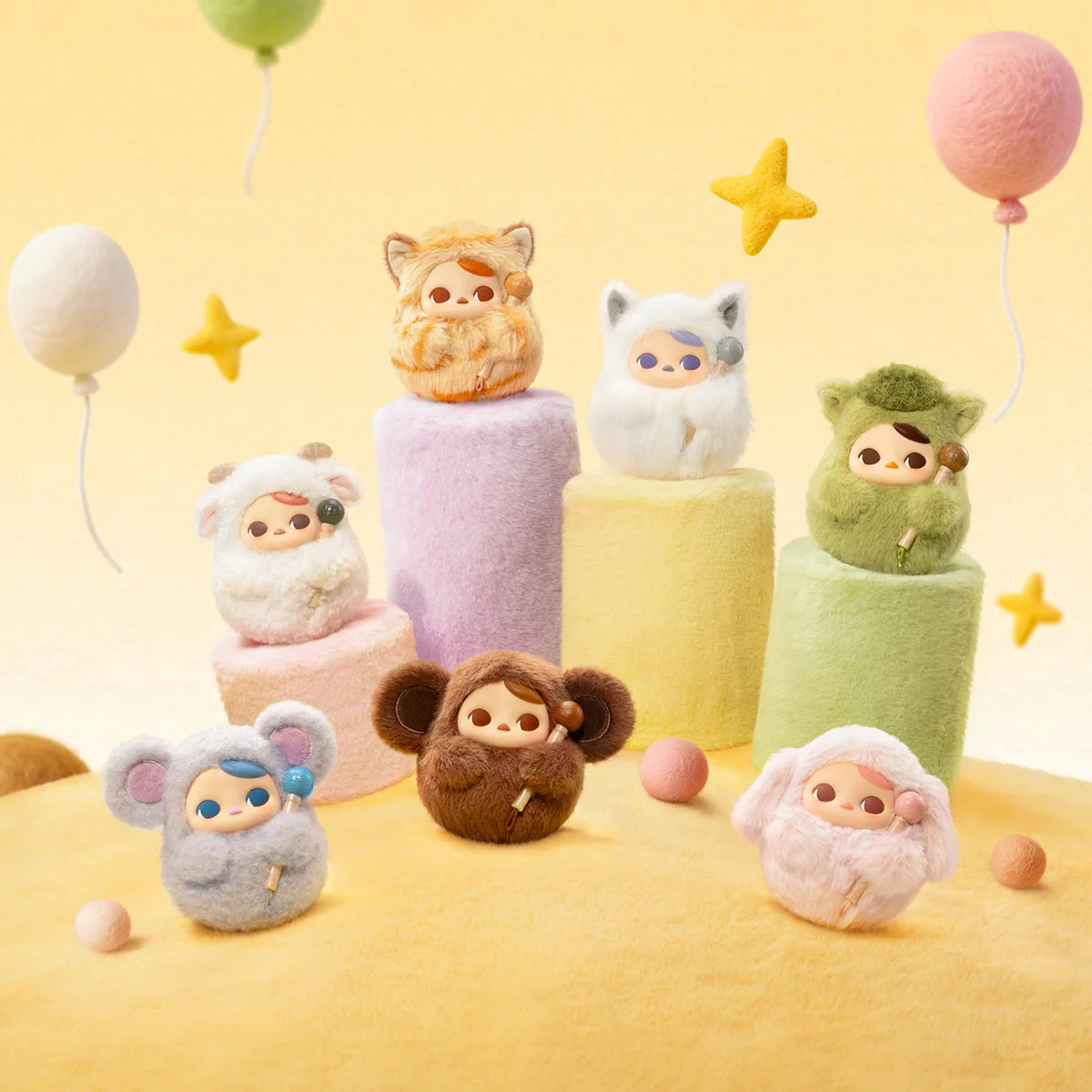 Pucky Tap Tap Babies Vinyl Plush Pendant Blind Box – POP MART - Image 7