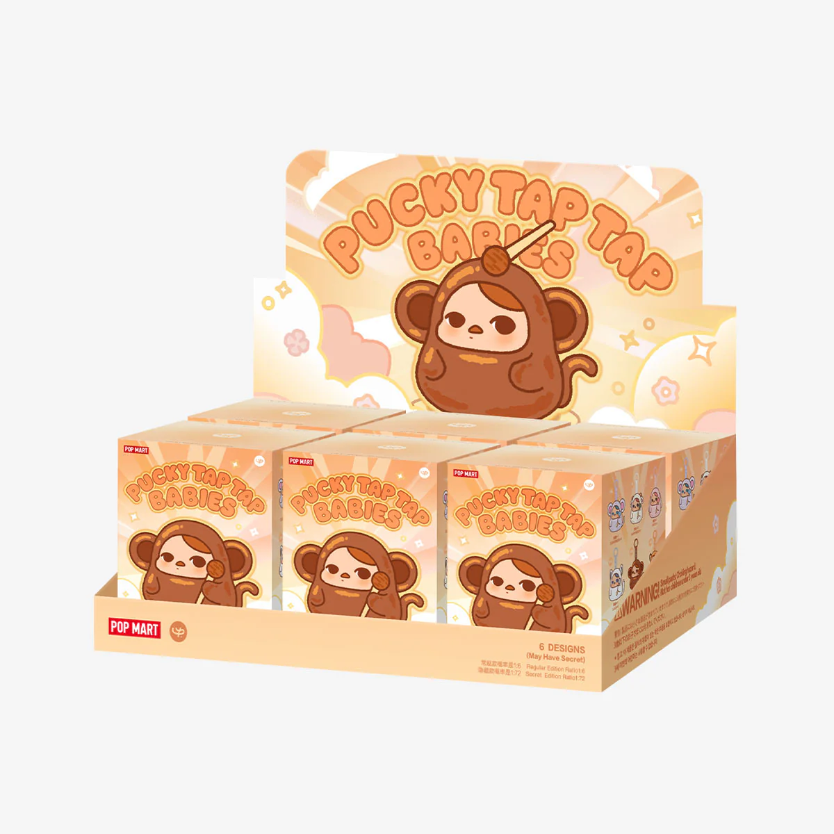 Pucky Tap Tap Babies Vinyl Plush Pendant Blind Box – POP MART - Image 9