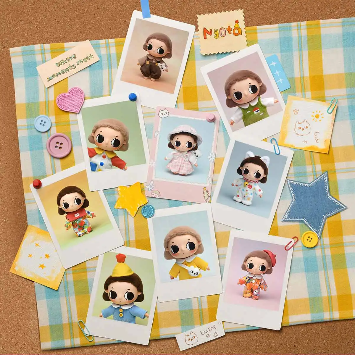 **Shipping end of June**Nyota Where Moments Meet Series Plush Doll - Image 11