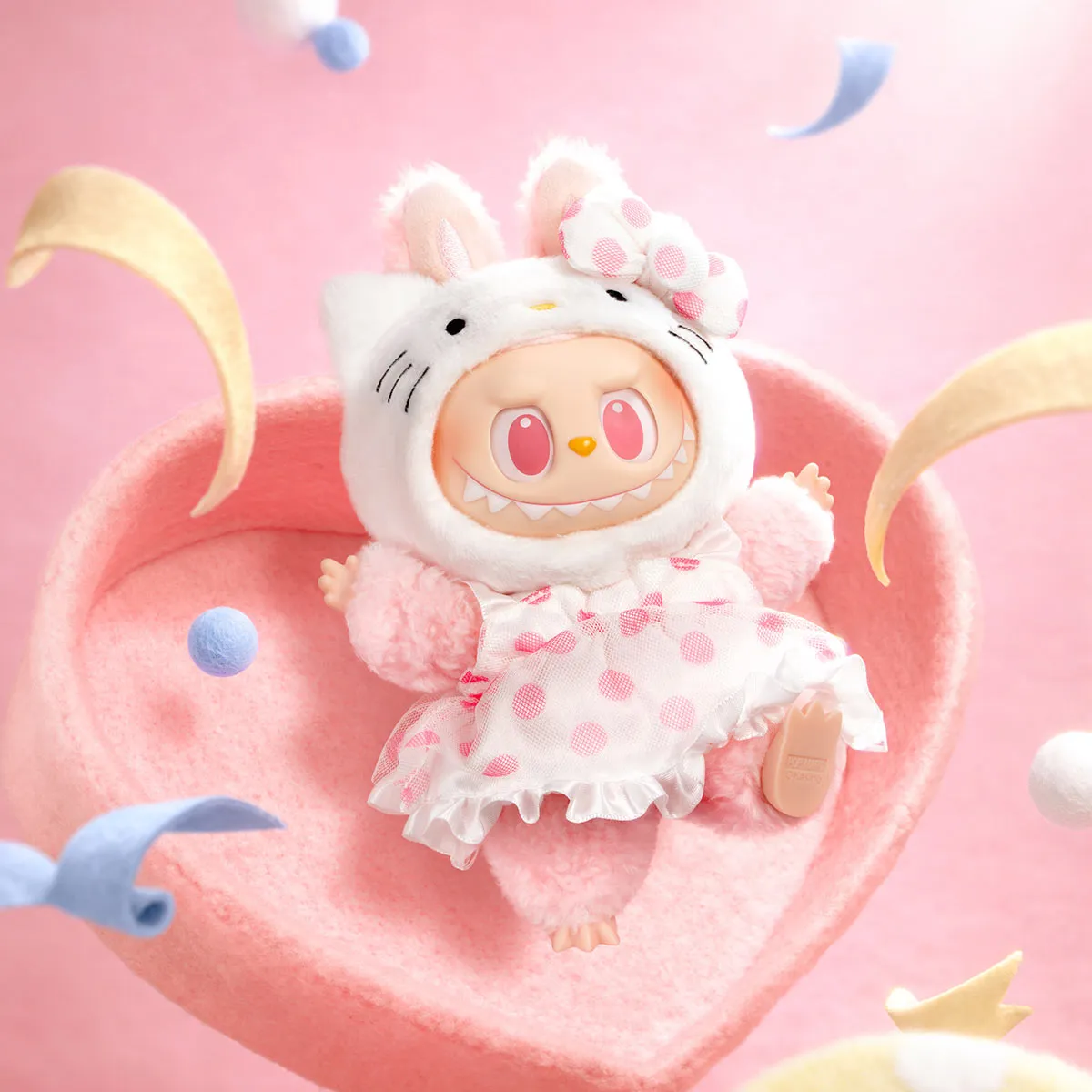THE MONSTERS × Hello Kitty and Friends Series-Vinyl Plush Pendant Blind Box - Image 5
