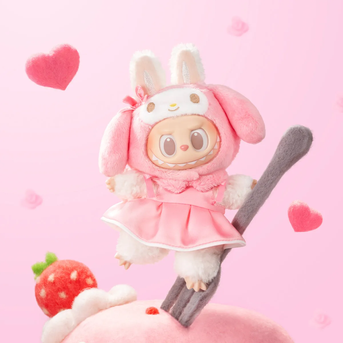 THE MONSTERS × Hello Kitty and Friends Series-Vinyl Plush Pendant Blind Box - Image 7