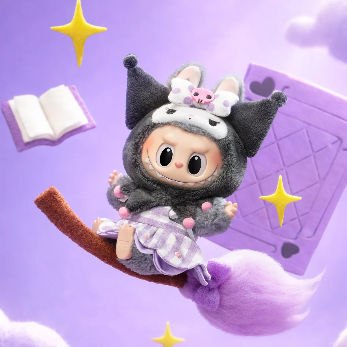 THE MONSTERS × Hello Kitty and Friends Series-Vinyl Plush Pendant Blind Box - Image 9