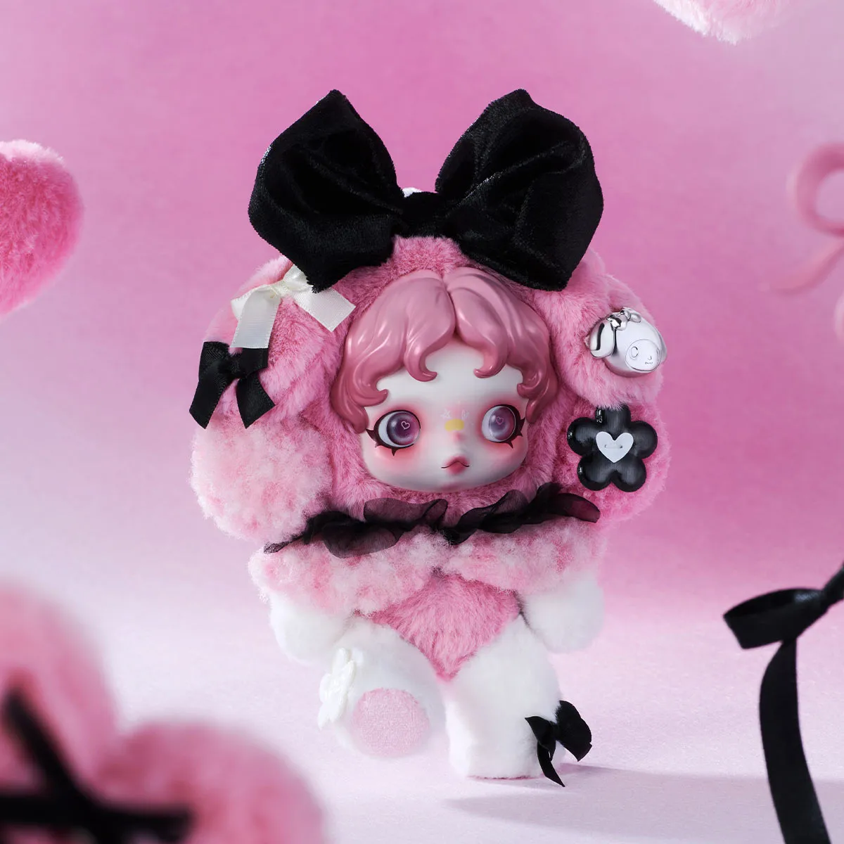 SKULLPANDA × MY MELODY Plush - Image 2