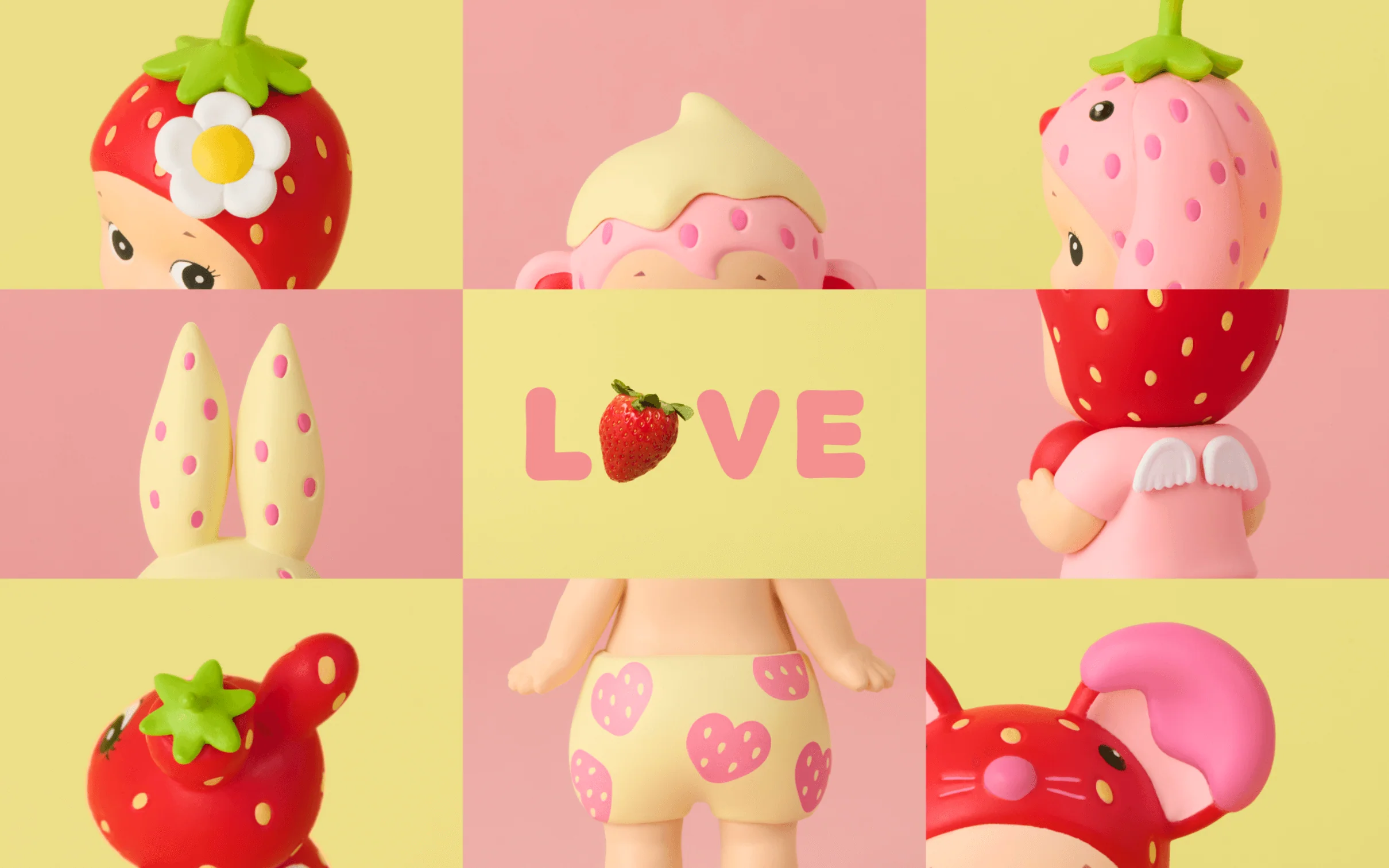 Sonny Angel Strawberry Love Series - Image 4