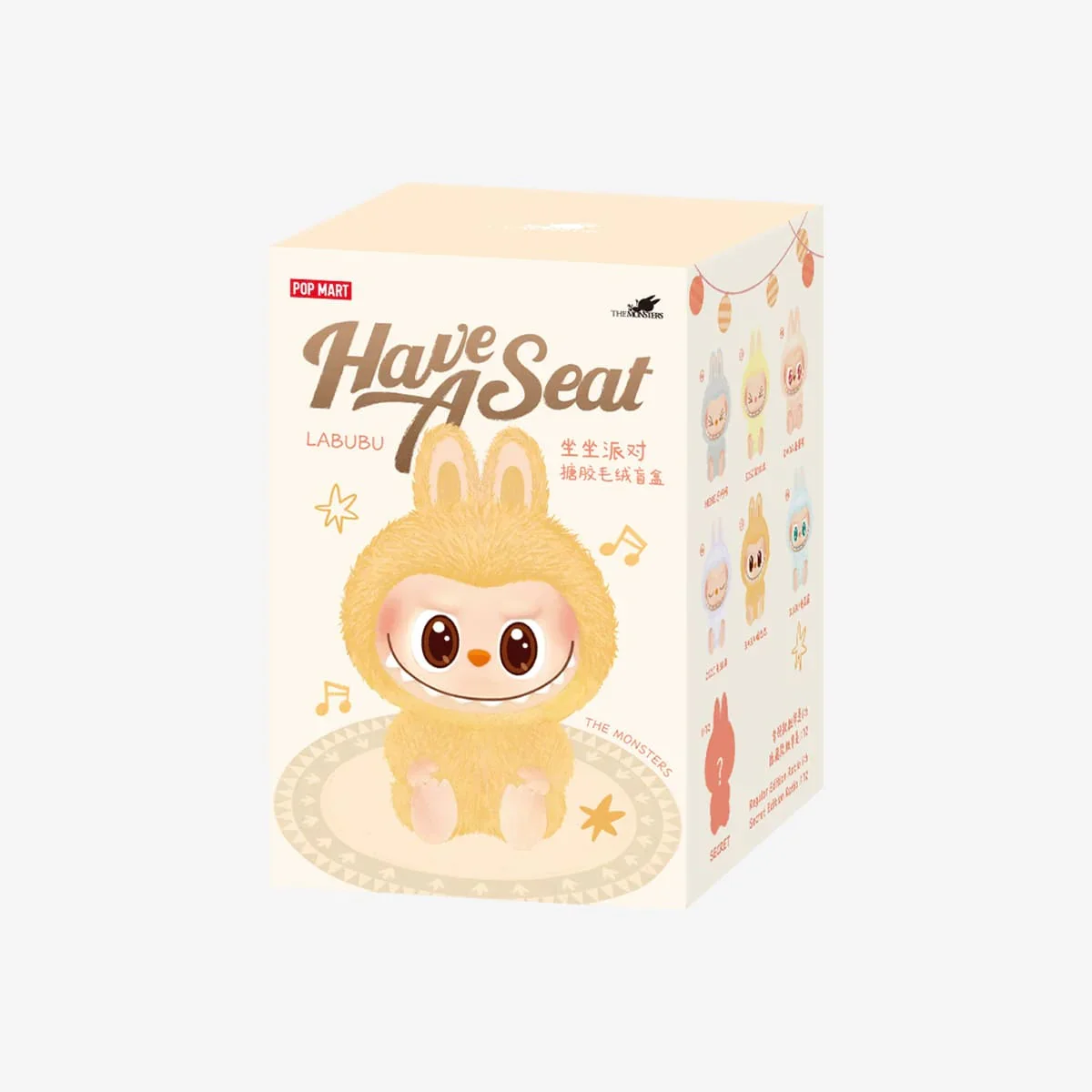 THE MONSTERS - Have a Seat Vinyl Plush Blind Box