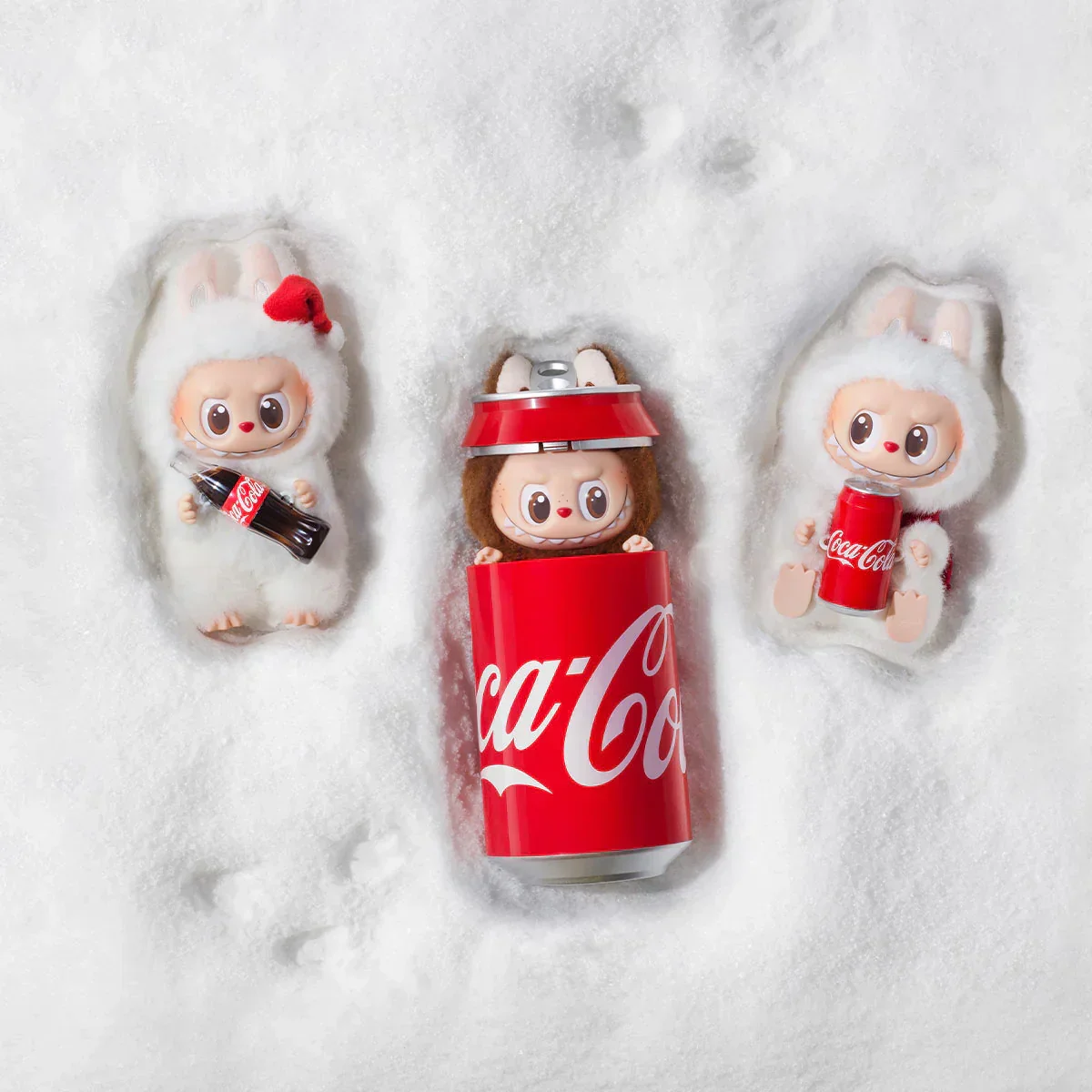 THE MONSTERS Coca-Cola Series Vinyl Plush Blind Box Single Box - Image 2