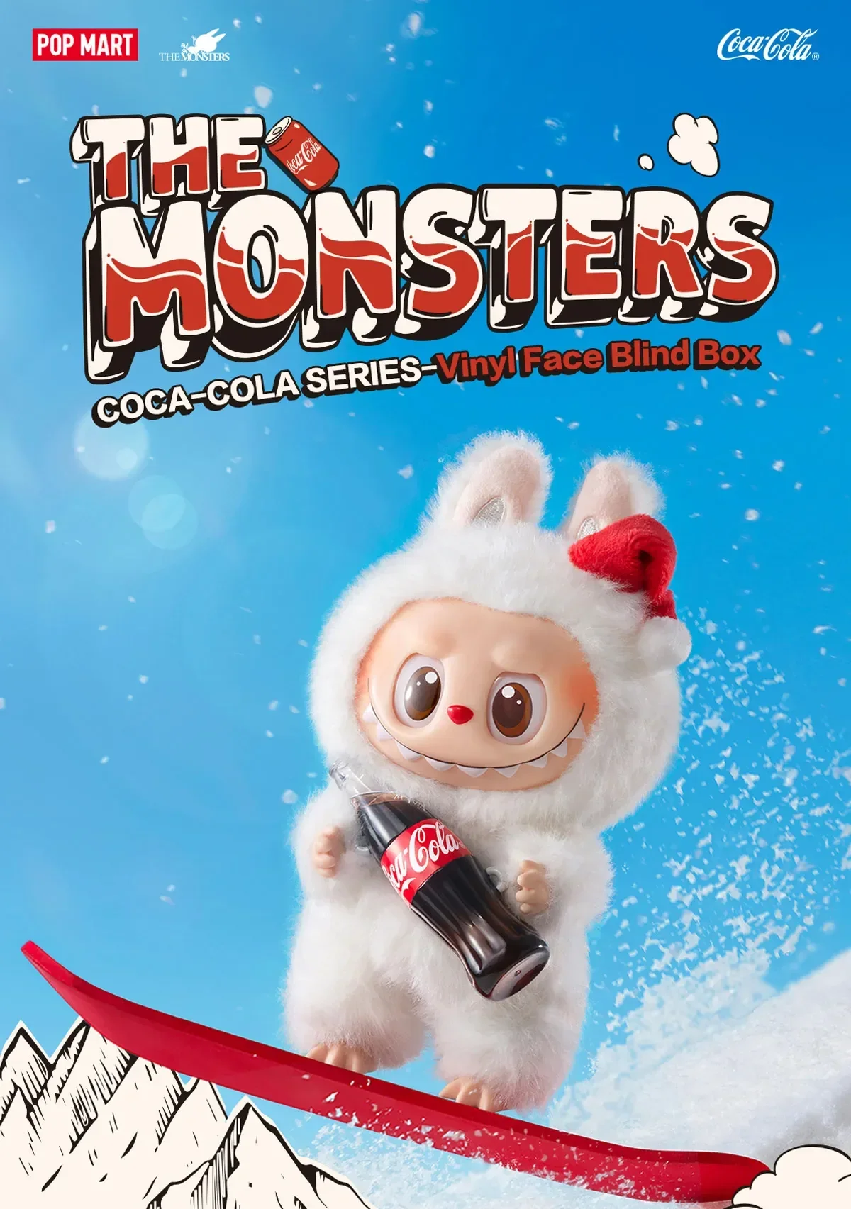 THE MONSTERS Coca-Cola Series Vinyl Plush Blind Box Single Box - Image 5