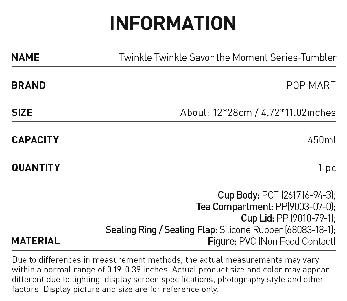 **Pre-order**Twinkle Twinkle Savor the Moment Series-Tumbler - Image 6