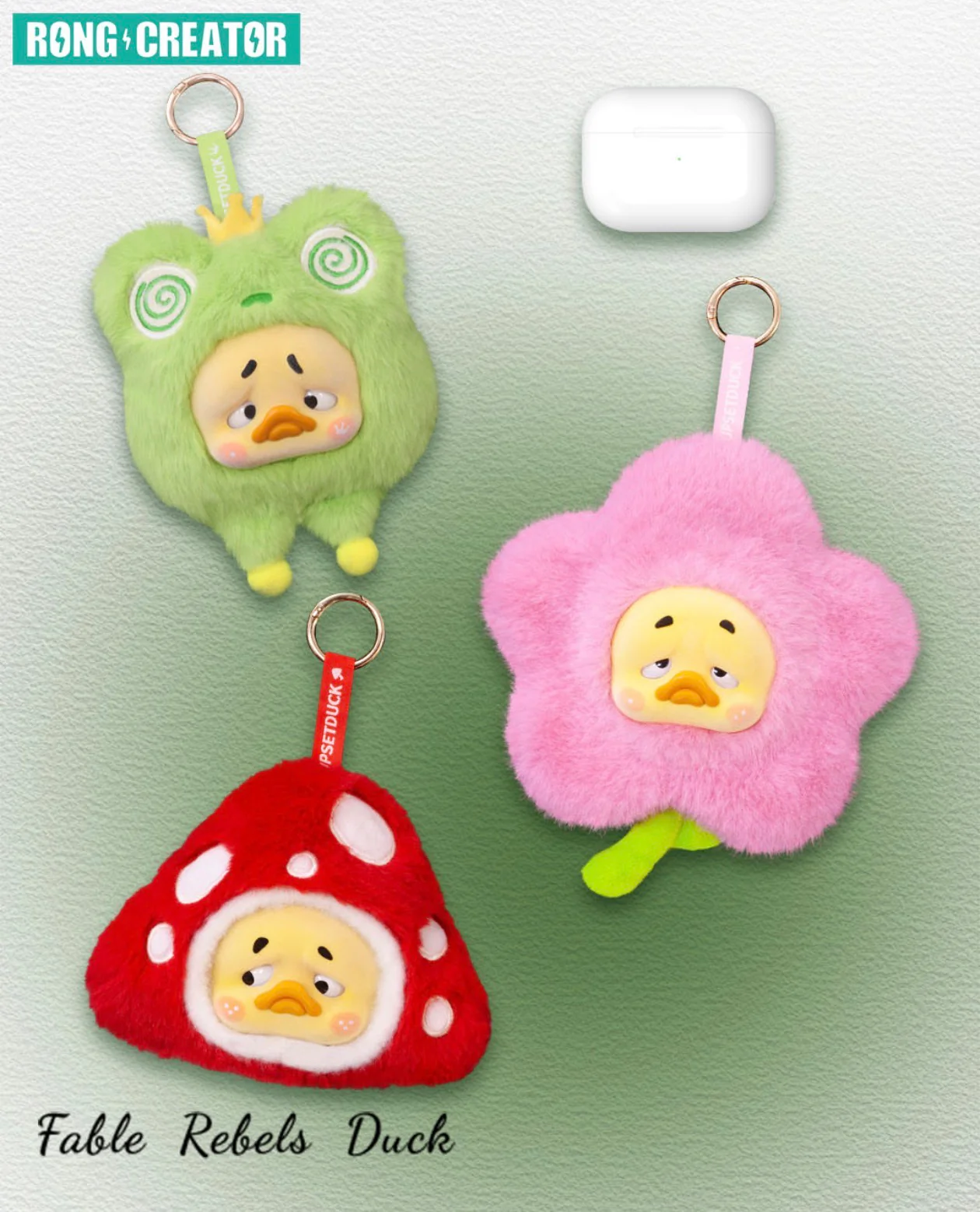 UPSETDUCK – Fable Rebels Duck Plush Earphone Blind Box - Image 7