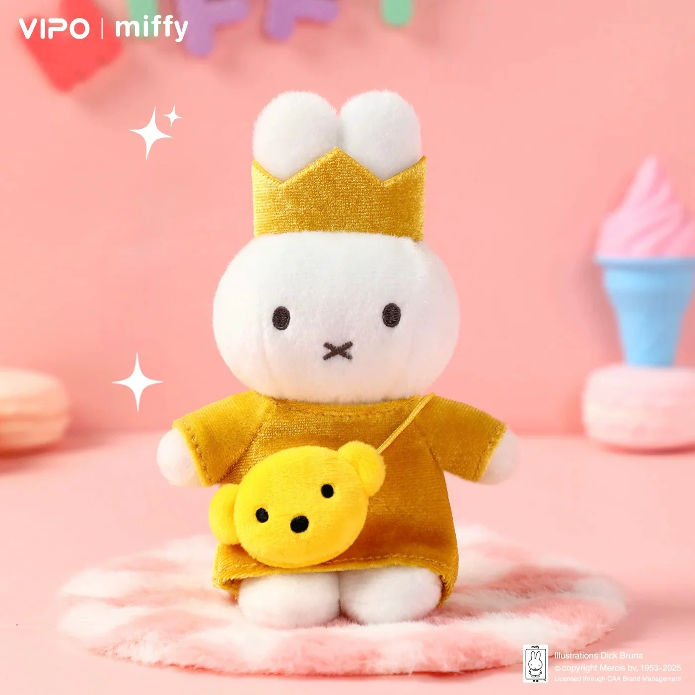 Vipo x Miffy Mini Bag Series Plush Keychain - Image 5