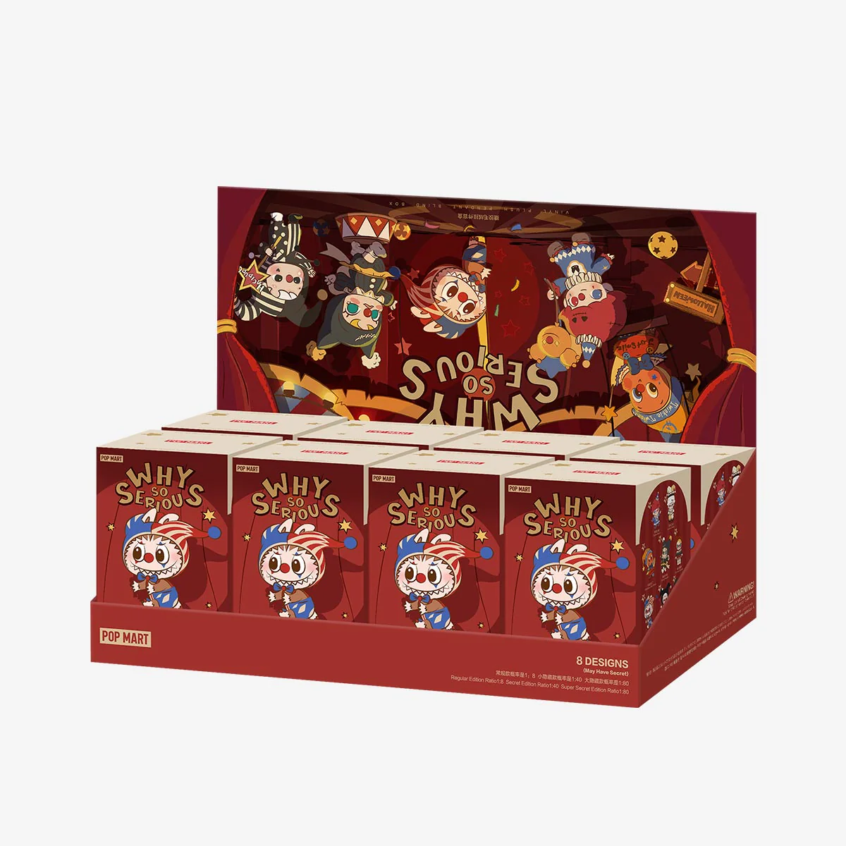 WHY SO SERIOUS Series-Vinyl Plush Pendant Blind Box - Image 3